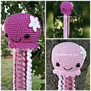 Handmade Crocheted Octopus